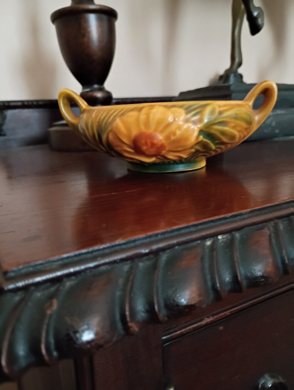 Roseville Vintage Art Pottery - Open Sugar Bowl